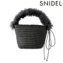 【先行予約特典!!!10%OFF】 スナイデル SNIDEL バッグ 24春夏 ブレードワンハンドチュールバッグ 5月上旬～下旬予約 小物 かごバッグ フリル swgb242603