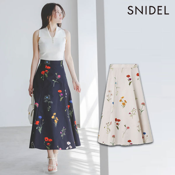 楽天市場】snidel ヘムフレアスカートの通販 楽天市場】snidel ヘムフレアスカートの通販
