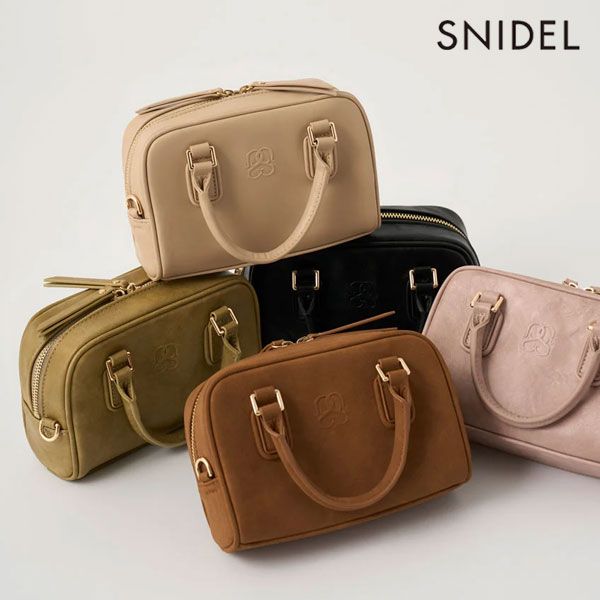 【新作10%OFF】【即納】 スナイデル SNIDEL バッグ 25春夏 ミニボストンバッグ ハ...