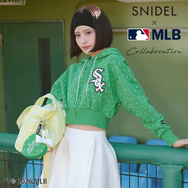 【即納】 スナイデル SNIDEL トップス 26春夏 【MLB】Sustainableワンポイントフー...