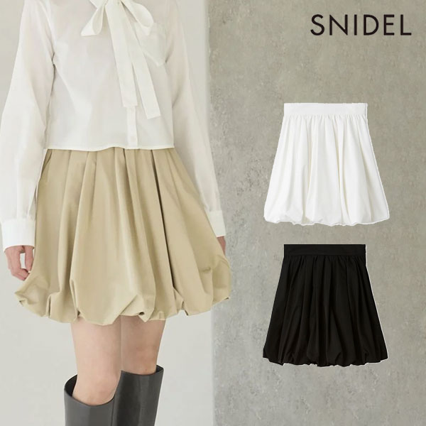 【スプリングセール10%OFF】【即納】スナイデル SNIDEL ボトムス 26春夏 バルーン...