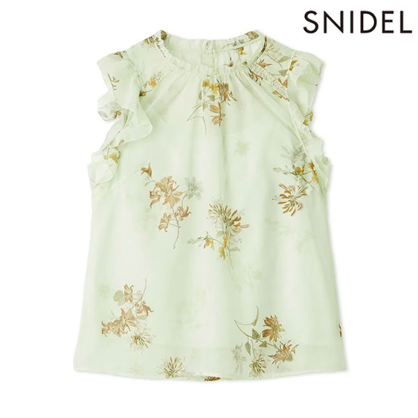 楽天市場】snidelノースリーブフリルブラウスの通販 【2025SS美品 