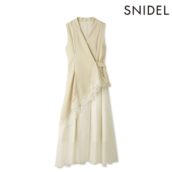 楽天市場】snidel シフォンフレアワンピースの通販
