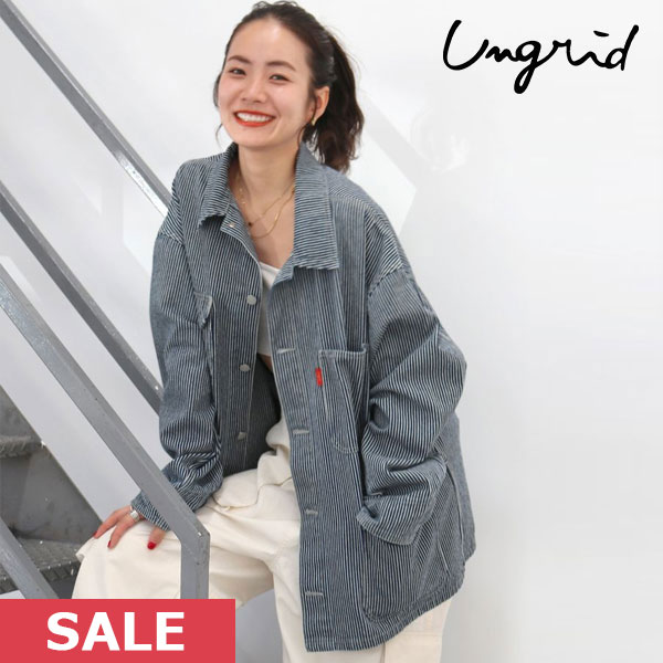 【SPRING SALE50 OFF】 【即納】 アングリッド ungrid 23winter ビッグシルエットカバーオール アウター Gジャン ミドル丈 ジャケット セットアップ setup 112340235901 112342415101 23秋冬