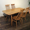 アーコール レクタングル ダイニングテーブル (2807-013) Ercol Rectangle Dining Table 【ダブルデイ/DOUBLEDAY/アンティーク/ビンテージ/家具/雑貨】