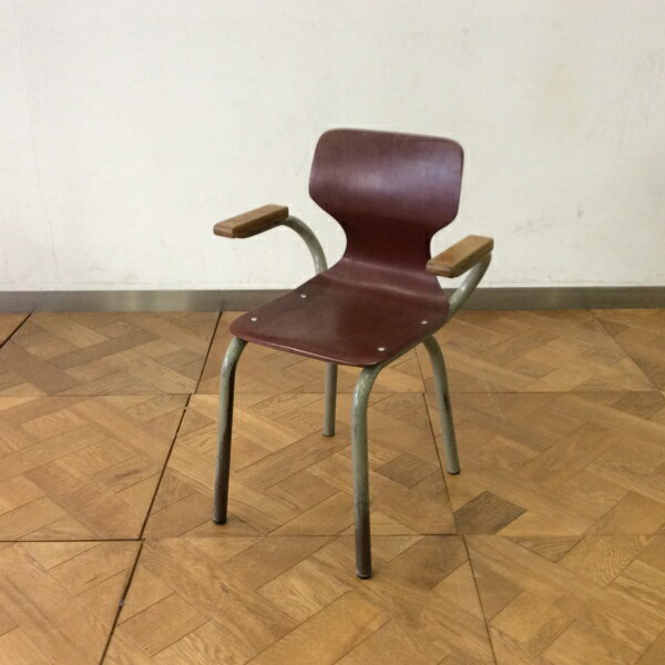 【価格見直し】ヴィンテージ チャイルドチェア(2606-B47-B） Vintage Child Chair　（アンティーク/チェア/ビンテージ/学習机)【ダブルデイ/アンティーク/家具】