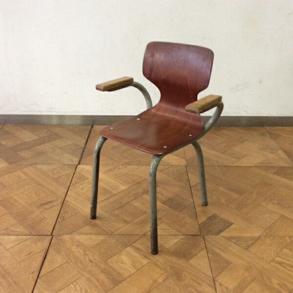 【価格見直し】ヴィンテージ チャイルドチェア(2606-B47-D） Vintage Child Chair　（アンティーク/チェア/ビンテージ/学習机)【ダブルデイ/アンティーク/家具】