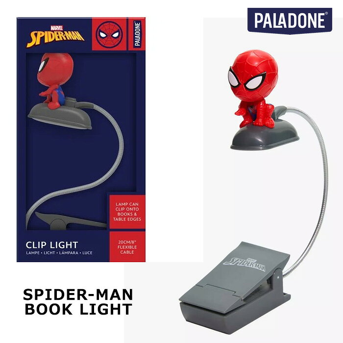 スパイダーマン/SPIDER-MAN/SPIDERMAN/MARVEL/映画/洋画/キャラクター/PALADONE/パラドーン/ライト/ブックライト/クリップライト/2段階/2種類のライト/スイッチ/電池式/電池式ライト/単4電池/おしゃれ/カッコイイ/かわいい/デフォルメ/アメリカン雑貨/アメリカ/雑貨/日用品/プレゼント/景品/賞品/ギフト/一人暮らし/引っ越し/誕生日/クリスマス/ホワイトデー/父の日/母の日/インスタ映え/ダブルスリー持ち運び可能なライト MARVEL作品の人気キャラクター、スパイダーマンのブックライト クリップ式で机や棚の端に挟んでお使いください スイッチでON/OFFと2種類のライトの切り替えが可能 単4電池で使えるので非常時でも使えて安心 飾っておくだけでもインテリアぽくてGOOD!! こちらも人気です サイズ 最高約24.0cm パッケージサイズ約19.0cm×10.0cm(実寸計測のため誤差あり) デザイン スパイダーマン/SPIDER-MAN 素材 PVC 生産国 ベトナム ご注意 ※仕様用途以外の使い方はしないでください ※お子さまの手の届くところに保管しないでください。 ※過度な力を加えると壊れます。 ※海外輸入品の為多少のキズ、プリントの剝げ、パッケージの潰れ等がある場合があります。 ※入荷時期によりデザイン・パッケージが異なる場合があります。 ※モニター設定等により若干の色の違いがでてくることが考えられますのでご理解下さい。