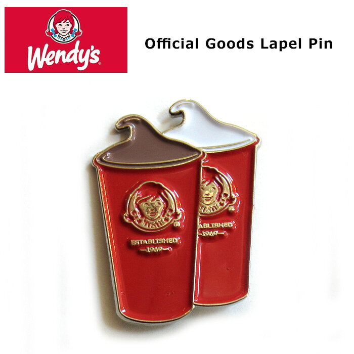 フロスティ/フロート/Double Frosty Lapel Pin/ラペルピン/ピン/ピンバッジ/バッチ/Wendy'sピン/メンズ/レディース/キッズ/ウェンディーズ/ウェンディズ/オフィシャル/オフィシャルグッズ/公式/公式グッズ/ウェンディーズグッズ/カンパニーグッズ/アメリカンカンパニー/企業グッズ/通勤/通学/旅行/仕事/買物/シンプル/おしゃれ/カジュアル/ポップ/カルチャー/レトロ/かわいい/かっこいい/プレゼント/誕生日/クリスマス/お祝い/入学/卒業/入社/新生活/海外雑貨/海外直輸入/アメリカン雑貨/アメ雑/ダブルスリーWendy's公式グッズ アメリカ合衆国で創業した、ハンバーガーを中心とするファーストフード ファストカジュアルチェーンのウェンディーズ。 ロゴやフードをモチーフにしたラペルピンが登場!! ■ラペルピンとは■ スーツやジャケットの下襟（ラペル）にある 「フラワーホール（ボタンホール）」に挿して 装着する小さな装飾用アクセサリーのこと カジュアルなデザインなので他にもバッグやキャップ ジャケットにアクセントで付けてもおしゃれ♪ コレクターズアイテムとしてズラリと揃えて インテリアっぽくディスプレイするのもいいですね!! ▼△こちらのグッズもオススメ▼△ サイズ 約3.0cm×約2.1cm (実寸計測のため多少誤差あり) デザイン Wendy's/Double Frosty Lapel Pin 素材 金属(シルバーカラー) ご注意 ※使用用途以外の使い方はしないでください ※針を刺すタイプのピンです。お子様が触らないようご注意ください ※海外製品のため、個体差があり表記サイズと多少異なる場合があります。 ※モニター設定等により実際のカラーと異なる場合があります。 ※海外輸入商品ですので多少の折れ、キズ等が場合があります。 ※入荷時期により画像とデザイン・カラーが異なる場合があります。