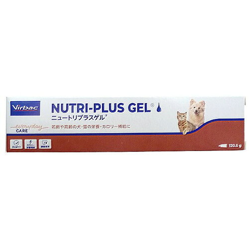 Rakuten - 【最強配送】【ニュートリプラスゲル　120.5g×1個】犬猫【ビルバックジャパン】【栄養補助食品】 (C6)