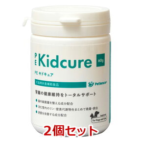 【あす楽】【2個セット】【PE キドキュア 60g ×2個】【猫用】【P（リン）吸着】【ペティエンス】【腎臓】(C)