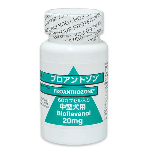 【あす楽】『プロアントゾン 20mg 60カプセル ×1個』（中型犬）犬【共立製薬】 (C)