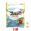 明治グループ3社の協力で誕生！ ●特徴：乳酸菌発酵副産液濃縮物・乳清発酵物・フラクトオリゴ糖を原料として国産で生産。犬に安心して与えることができます。 3つのプレバイオティクスを含む、犬用栄養補助食品です。 プレバイオティクスは、ワンちゃん自身のお腹の中の善玉菌を増やし、お腹の健康を維持します。 ＜給与量の目安＞ ・250・・・・・・・・1kgあたり1粒 ・プレミアム・・2kgあたり1粒 ●原材料：乳酸菌発酵副産液濃縮物・乳清発酵物・フラクトオリゴ糖 商品詳細 広告文責 タガワアニマルホームドクター合同会社 奈良県生駒市上町1112-1 TEL0743-84-4177 販売者 Meiji Seika ファルマ株式会社 原産国 日本 商品区分 犬用栄養補助食品