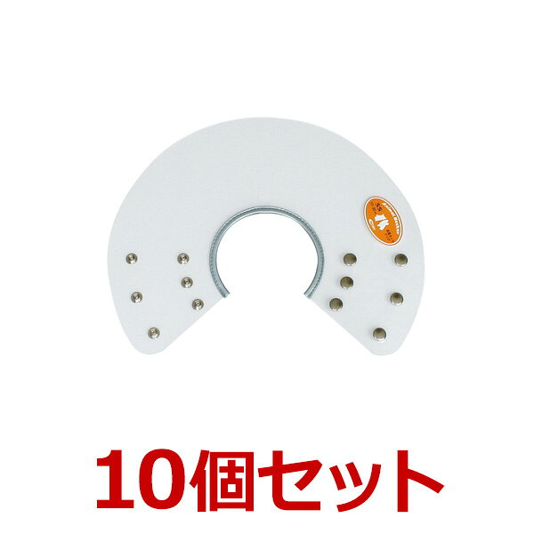 Other Medium-Sized Dog - 犬【アニマルネッカー 金属ホックタイプ】【クリアー透明・SSサイズ×10個】