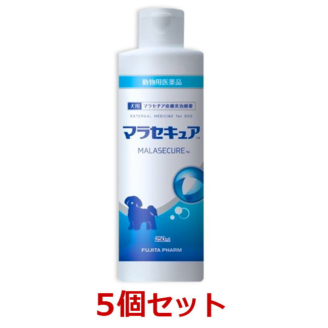 【あす楽】【5本セット】【マラセキュア シャンプー 犬用 250mL ×5本】(マラセキュアシャンプー)【動物用医薬品】 [マラセチア皮膚炎治療薬] (C)