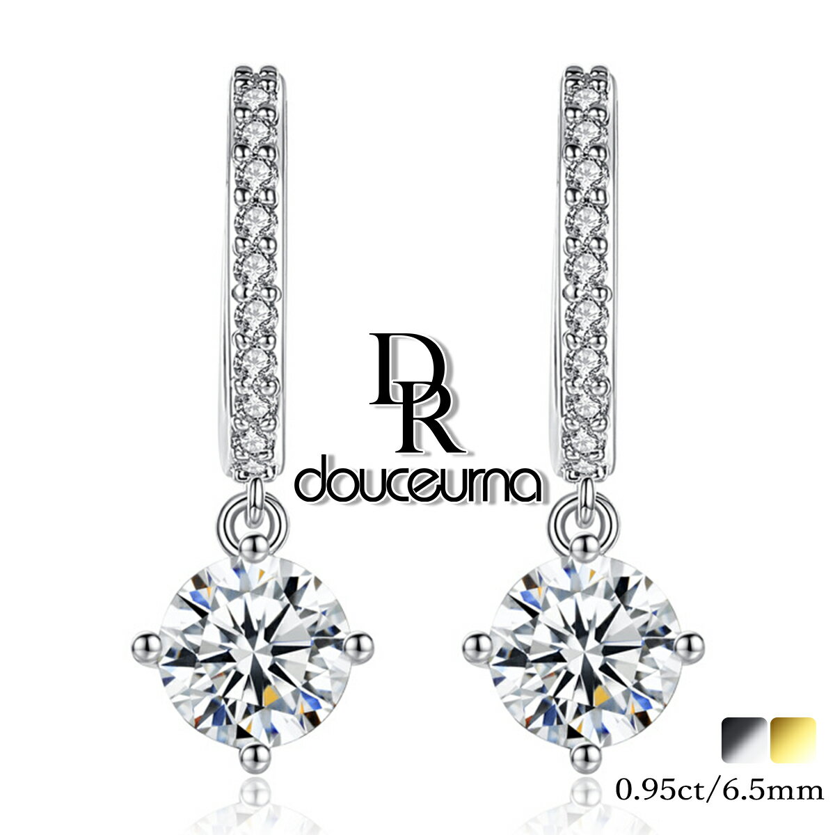 ピアス 金属アレルギー対応 ニッケルフリー 18kコーティング レディースピアス レディースイヤリング レディース 揺れるピアス リング 揺れる ドロップ キュービックジルコニア 大人 上品 大きめ サークル 丸 円 プレゼント 誕生日 記念日 彼女 シンプル かわいい