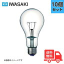 【法人限定】【10個セット】岩崎 BB110V300W 防爆形照明器具用白熱電球 300W 110V E39