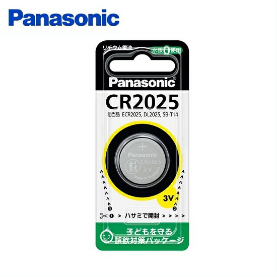 Panasonic ѥʥ˥å CR2025P   ܥ 3V 0() CR2025ڥ᡼...