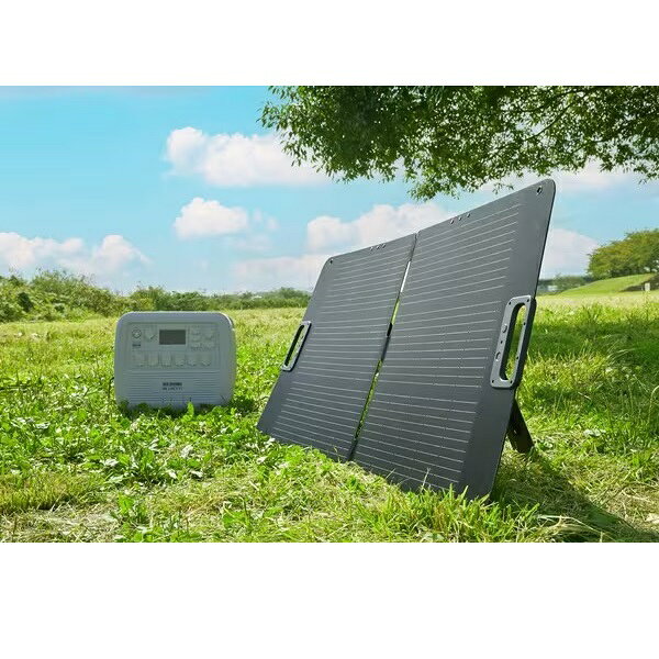 アイリスオーヤマ ソーラーパネル ポータブル電源用 ISP-A100M-H 太陽光発電 ソー...