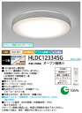 ホタルクス(旧NEC) HLDC12334SG LEDシーリングライト 12畳 調色x調光 日本製 かんたん留守タイマー 木目調モール スモーキーホワイト色【送...