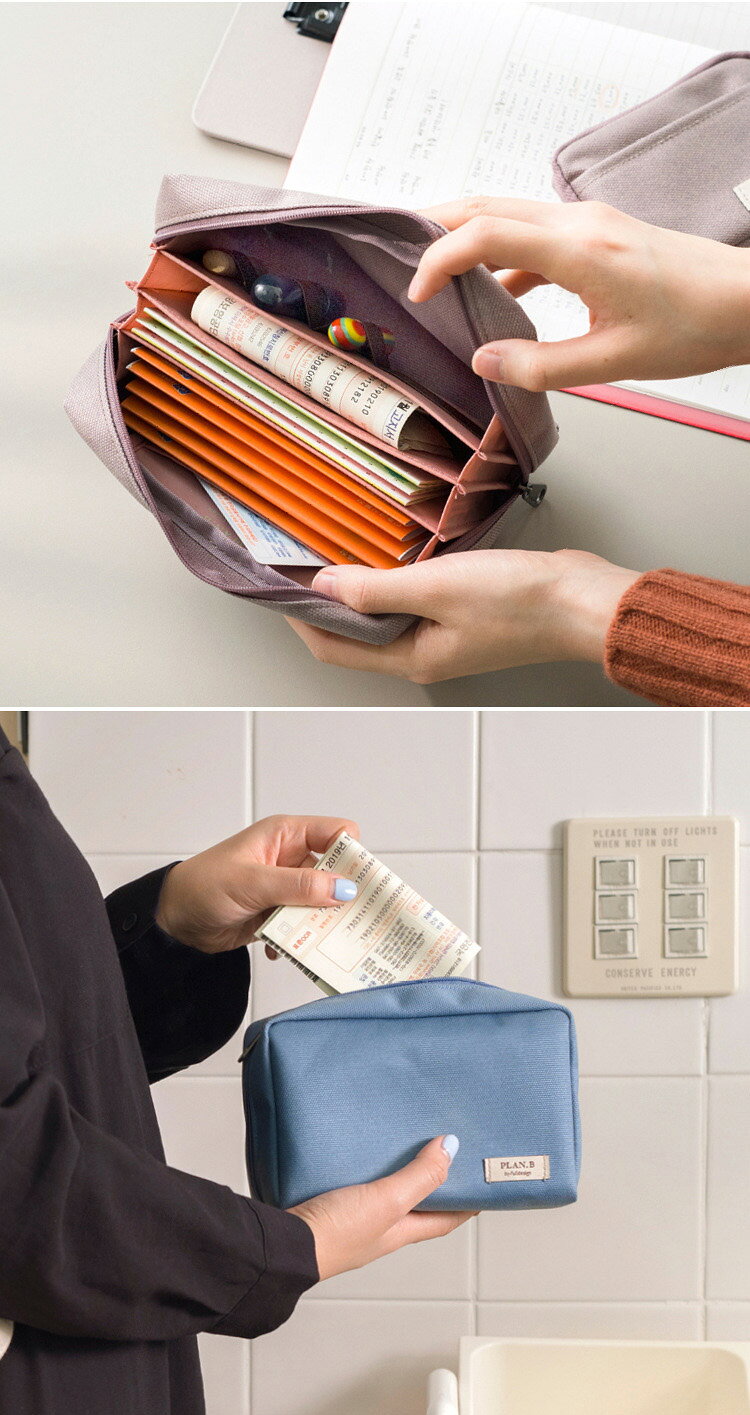 超強収納力 ガジェットポーチ トラベルポーチ ケース バッグ 旅行 出張 便利ペンケース シンプル 布 ペンケース 女子 高校生 ペンポーチ ペン立て 筆箱 収納ポーチ 大容量 小物入れ 筆入れケース 自立おしゃれ 人気文房具 可愛い 無地 多機能 化粧ポーチ プレゼント doudou2021-10000935 ドゥドゥ楽天市場店 サンプル画像3