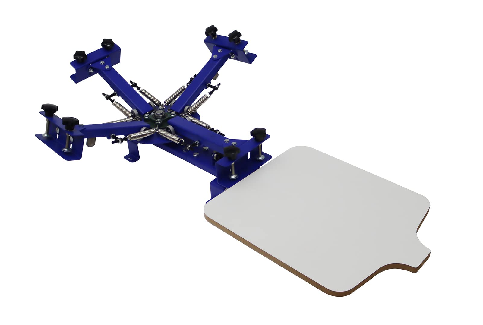 INTBUYING シルクスクリーン 印刷機 刷り台 4色 360度回転 DIY tシャツ印刷用