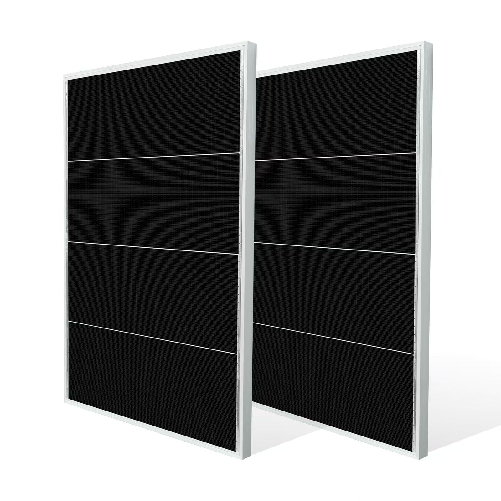 GWSOLAR 100W X 2枚 = 200W 太陽光パネル 影に強い!! コンパクトサイズ 単結晶 PERC ソーラーパネル 12V 太陽光チャージ 12Vシステム 充電 蓄電対応 車 船舶 屋根 災害対策「パネル縦置き設置でセル列横向き並列設計」汚れ