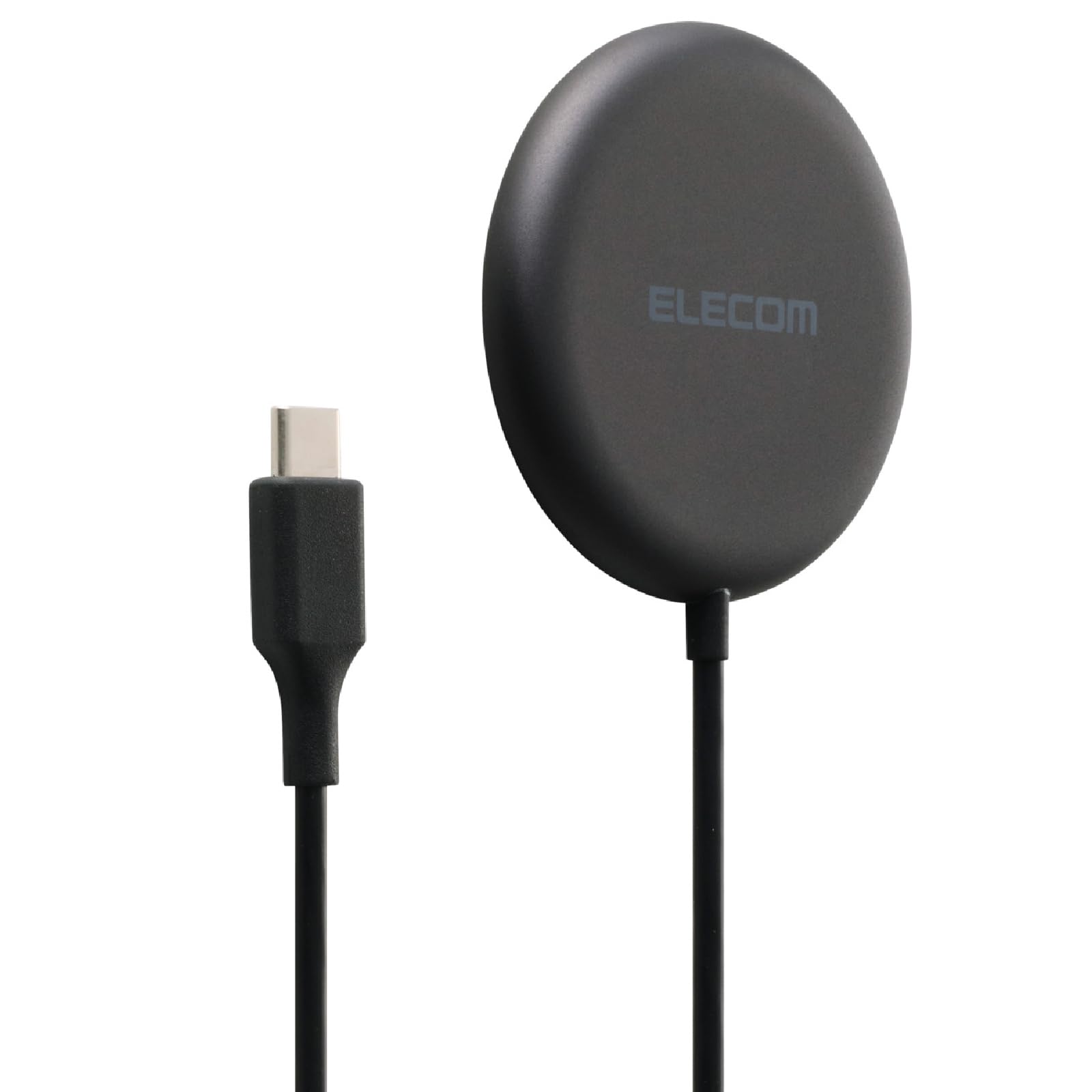 エレコム Qi2 25W 認証取得 ワイヤレス充電器 マグネット吸着 高速充電 異物検知機能 温度制御機能 1.5..