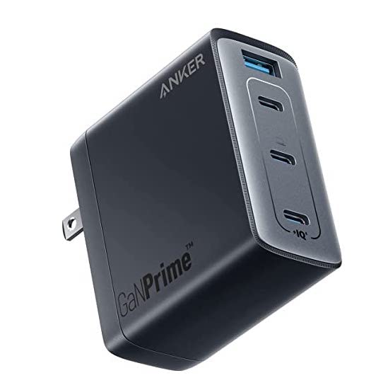 Anker 747 Charger (GaNPrime 150W) (USB PD 充電器 USB-A USB-C 4ポート) MacBook PD対応Windows PC iPad iPhone Galaxy Android スマートフォン ノートP