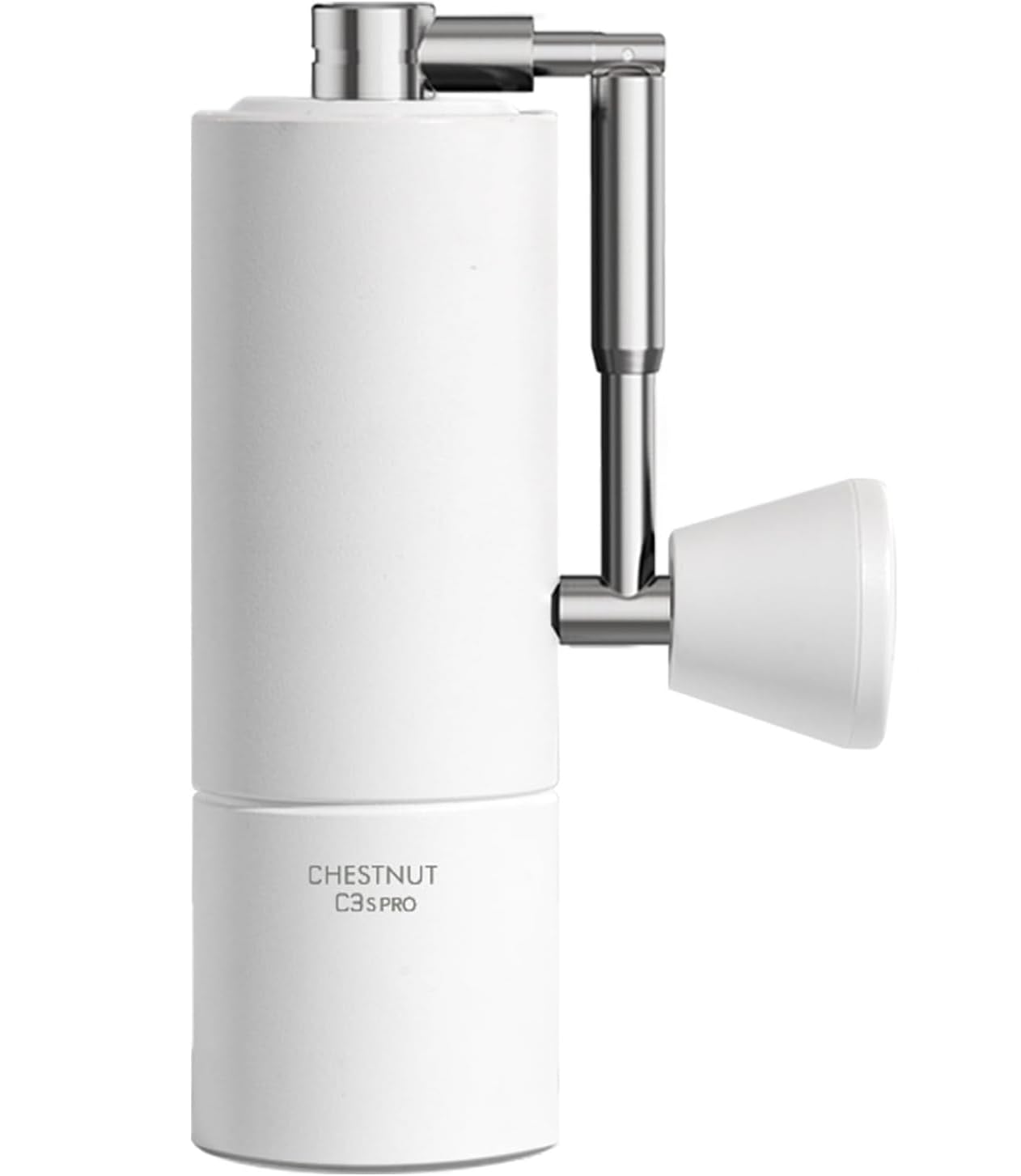 TIMEMORE タイムモア 栗子C3sPro 手挽きコーヒーミル 手回し式 ハンドミル 粗さ調整可能 省力性 coffee grinder 一年保証 (C3sPro-ホワイト)