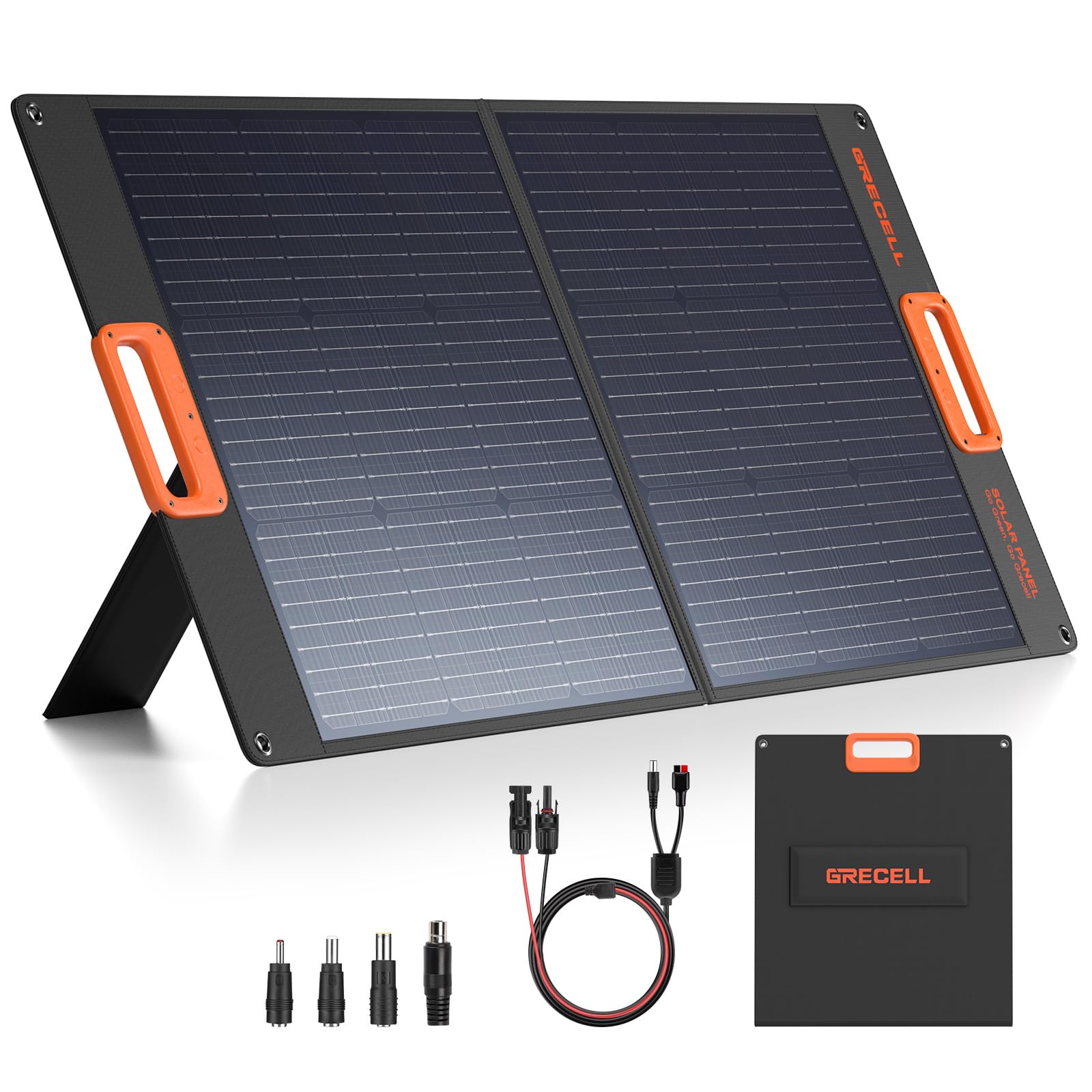 楽天市場】ソーラーパネル 100w 折り畳み ソーラーチャージャー