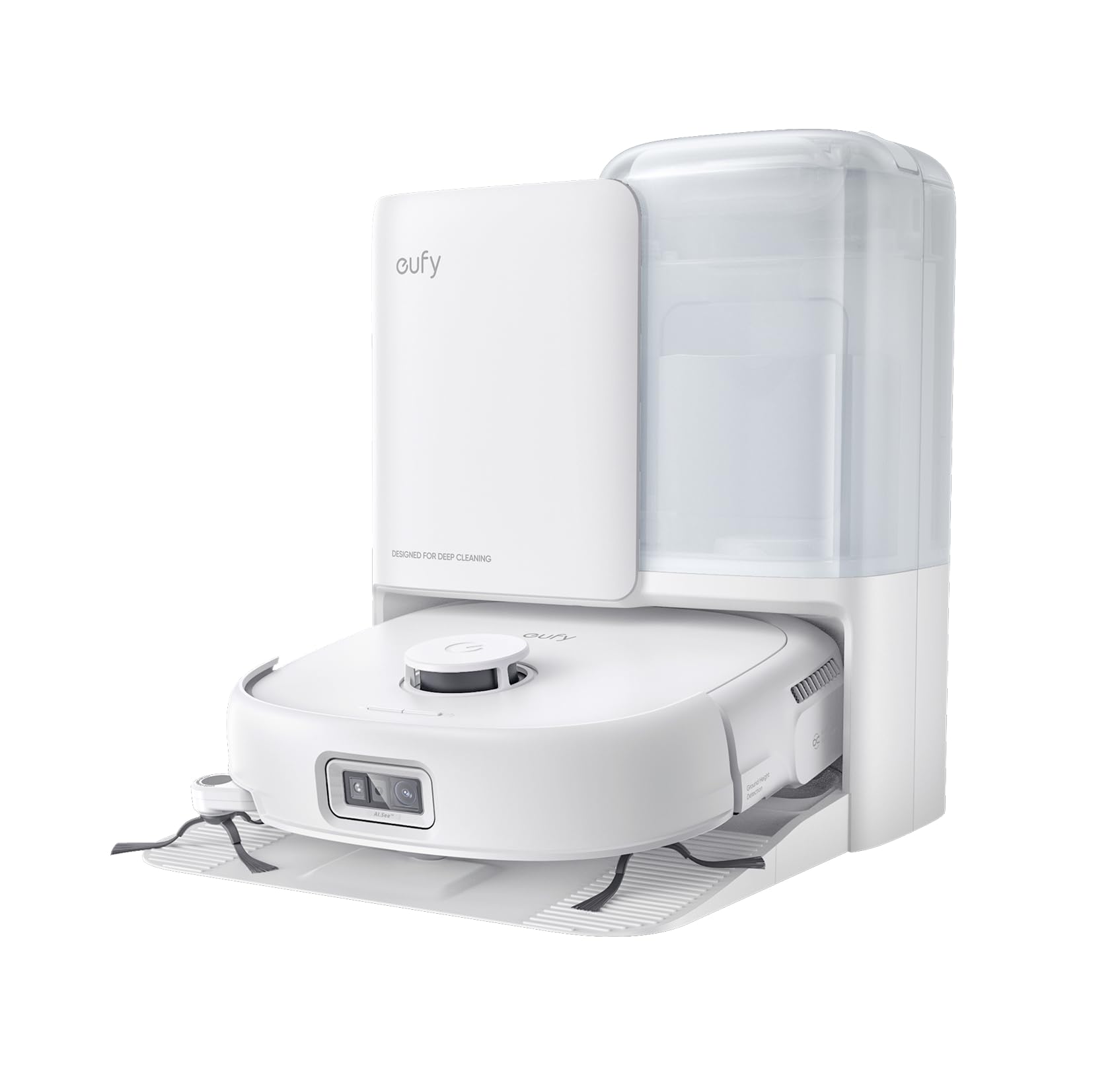 ロボット掃除機 お掃除ロボット 水拭き 全自動ステーション マッピング 温水洗浄 ロボット掃除機 水拭き両用 サイクロン 自動ゴミ収集 マッピング機能