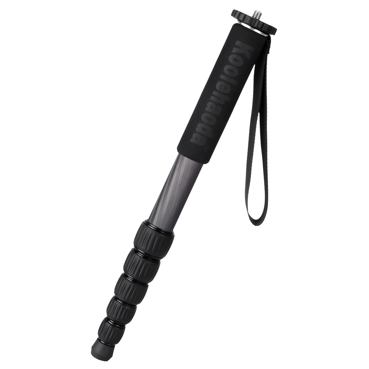 Koolehaoda 一脚カーボンファイバー製カメラ用旅行一脚 耐荷重10kg脚径28mm 6段階伸縮 収納高38cm コンパクト 便利 軽量 旅行用 (MP-286C) douguselekushon-10002032 道具セレクション パッケージ画像