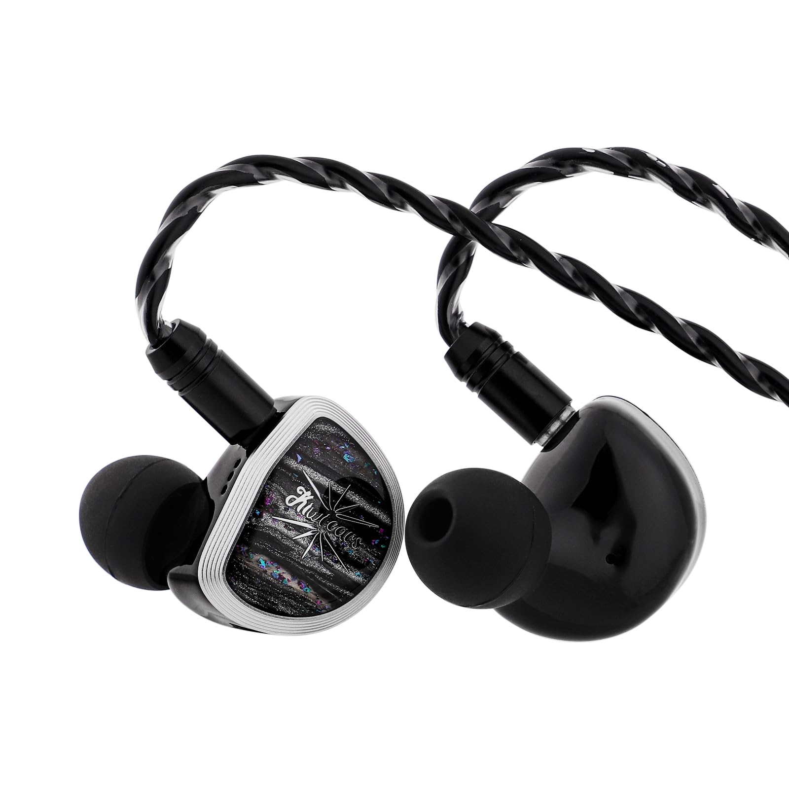 Linsoul Kiwi Ears Aether大型平面磁気振動板が内蔵するハイエンドファッションゲーミングインナーイヤーイヤホン 3.5mmジャック HIFI音質 重低音 ノイズキャンセリング ステレオイヤホン ブラックイヤホン 有線イヤホン 快適な装着 douguselekushon-10003346 道具セレクション パッケージ画像