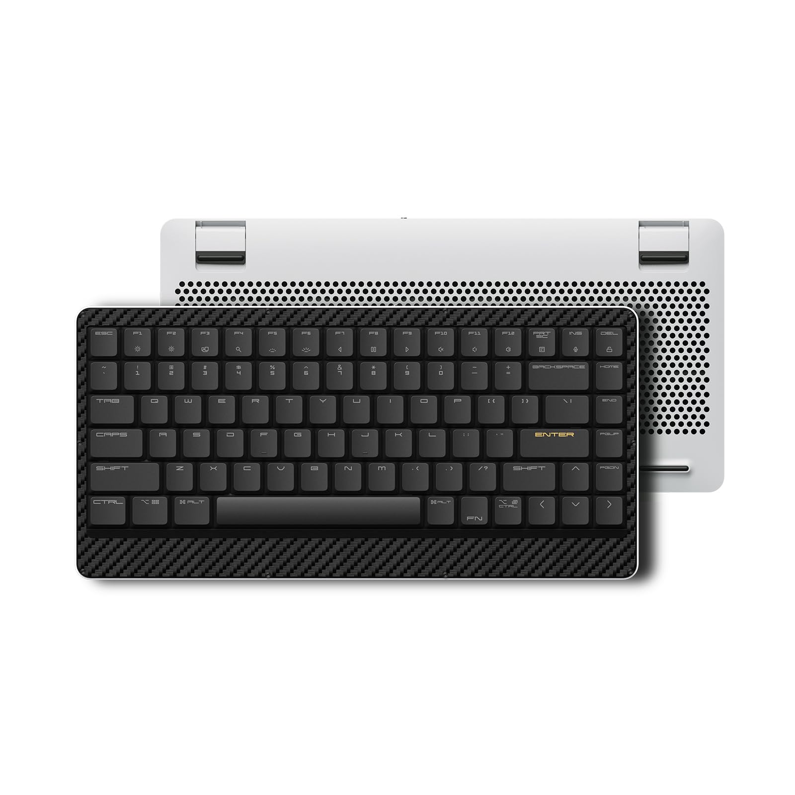 LOFREE Edge ロープロファイル メカニカルキーボード、75% 充電式 Bluet