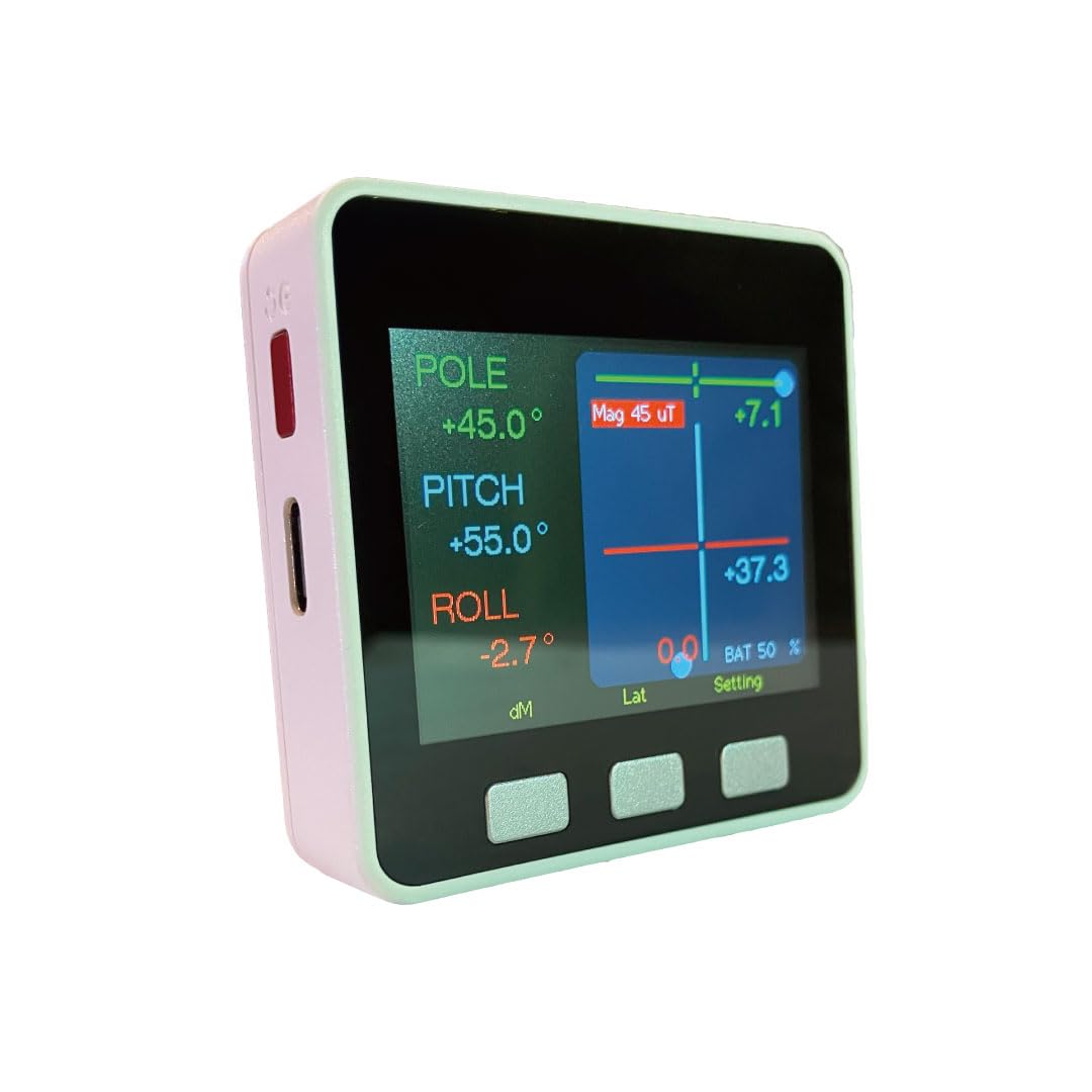 Kernel Hard Engineering 赤道儀用デジタルコンパス POLE FINDER NS-10 mkII 北極星が見えなくても暗所でも極軸合わせをスムーズに行えます 9軸センサー内蔵 バックライト式液晶ディスプレイ 軽量コンパクト
