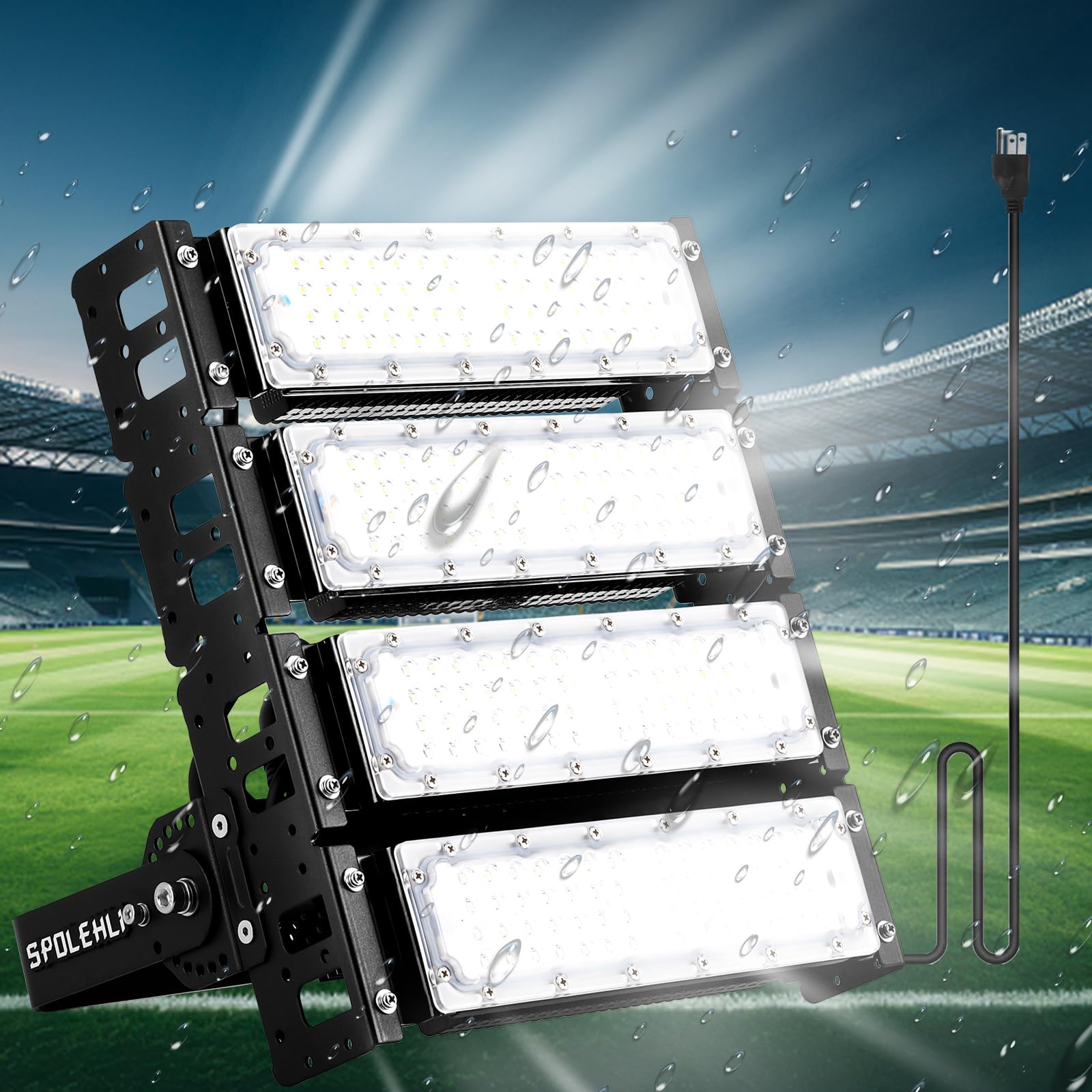  LED投光器 200W 作業灯  フラッドライト 32000lm高輝度 超明るい 防塵 壁・地面・天井 放熱 ワークライト 屋内外兼用 工場/倉庫/停車場/体育館/建設現場/ガレー