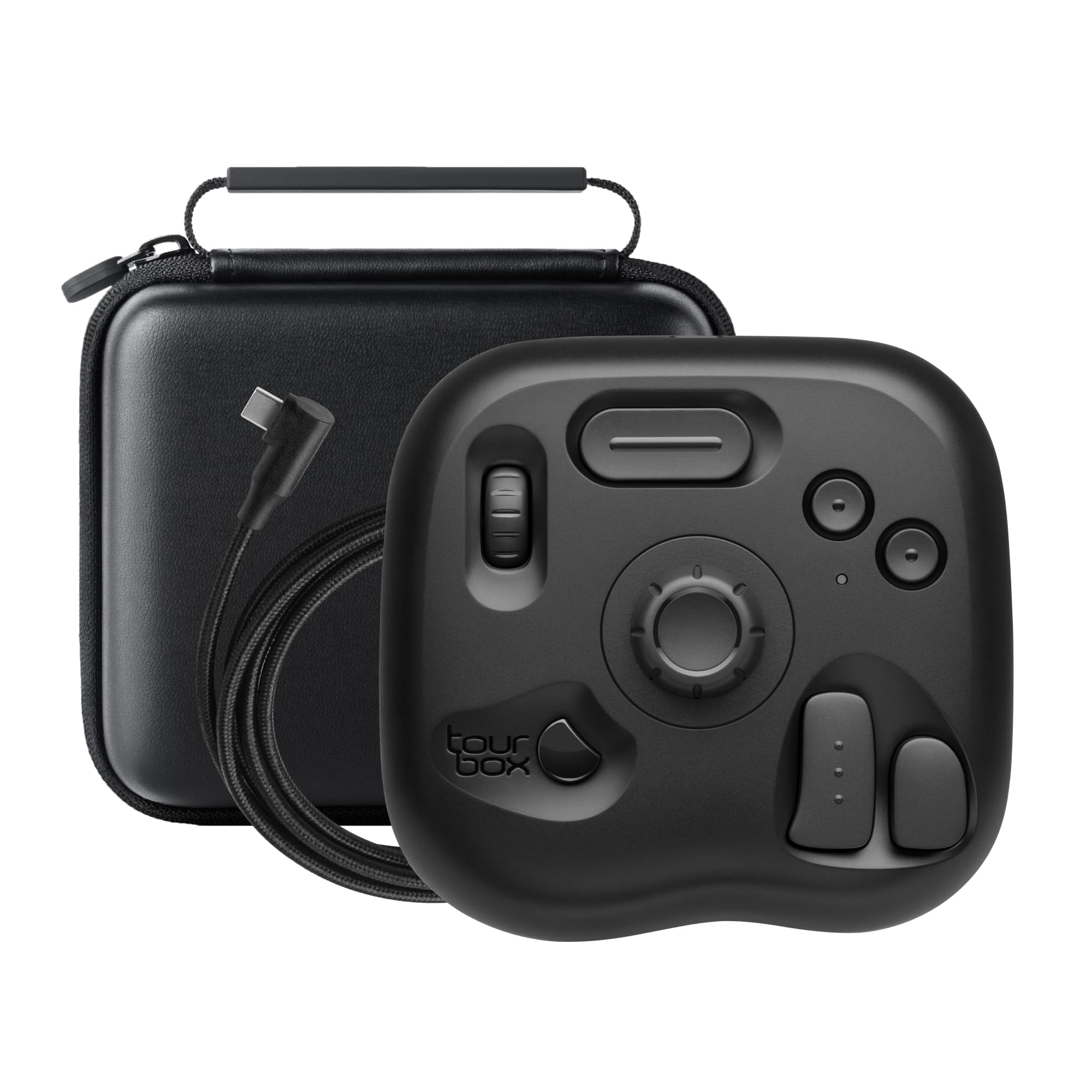 TourBox Lite  左手デバイス・片手キーボード ペンタブ最適パートナー Clip Studio Paintほか対応 直感ブラインド操作 専用ソフトでカスタム自在 日常作業・軽創作の作業効率向上|Mac/Windows対応、有線（ケー