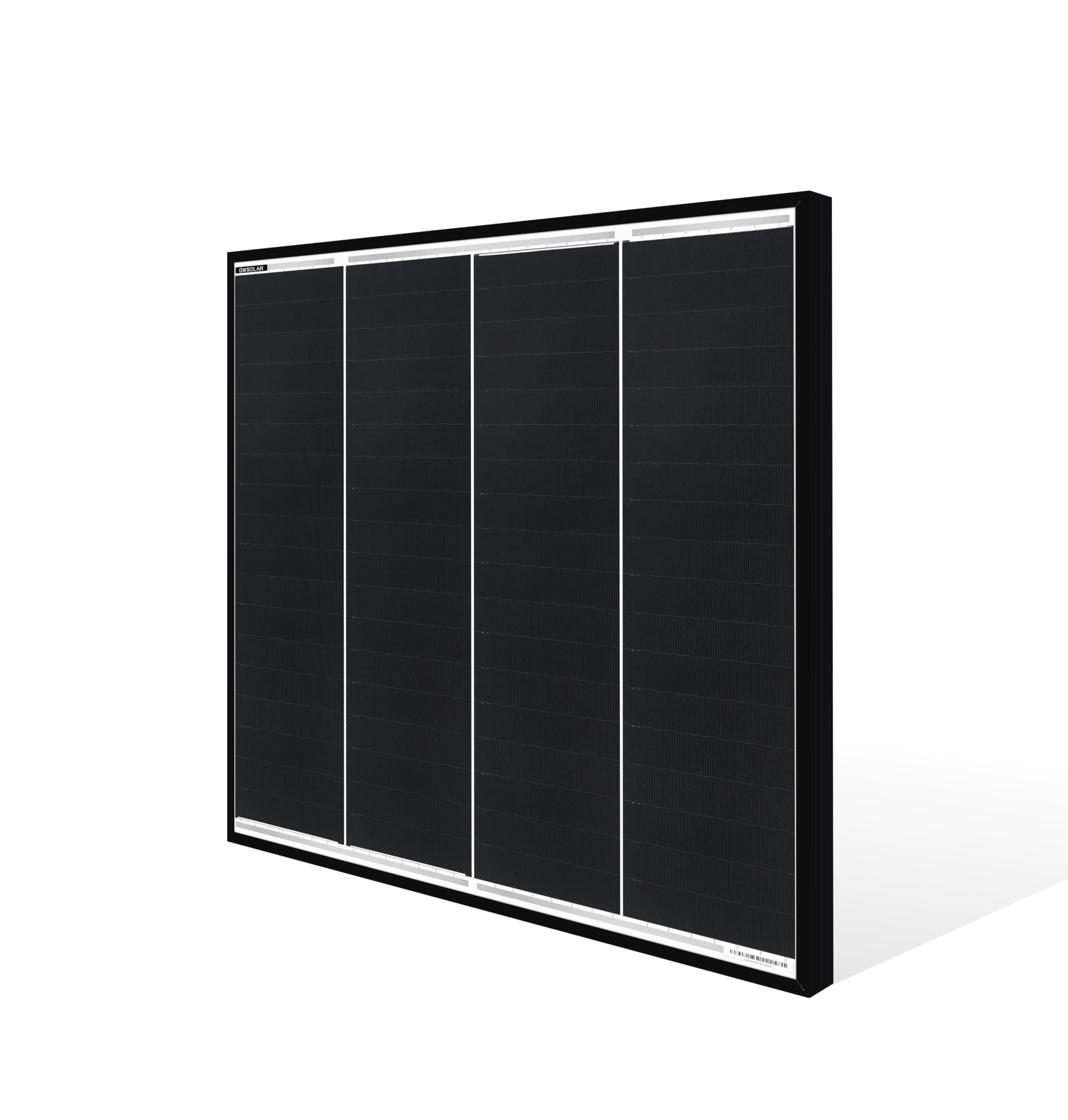 影に強い GWSOLAR 50W ソーラーパネル【12V充電用 2.66A /並列回路】バイパスダイオード内蔵 太陽光パネル【影に強い理由: セル列を並列で構成する独自設計】単結晶PERC 汚れ 影に強い 国際認証TUV 変換効率18.5 /12