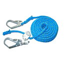 青色親網ロープ　緊張器付き　径16mm　長さ15m