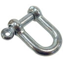 捻込シャックル 電気メッキ 6mm