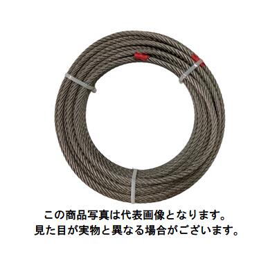 海外JISワイヤロープ6X24O/O　径9mm　長さ60m