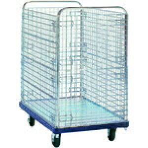 ダンディ　スチール台車　ダンディDシリーズ　タイプDG　高カゴ台車　6インチキャスター仕様　W1200×D750