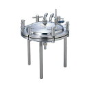 【直送品】 ADVANTEC (アドバンテック) 293mmステンレスフィルターホルダー KS-293-JK(D) (17305803)(4)
