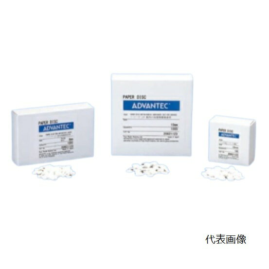 【ポイント5倍】【直送品】 ADVANTEC (アドバンテック) ペーパーディスク 10mm(100枚) 49007010 (食肉のベンジルペニシリン試験用)