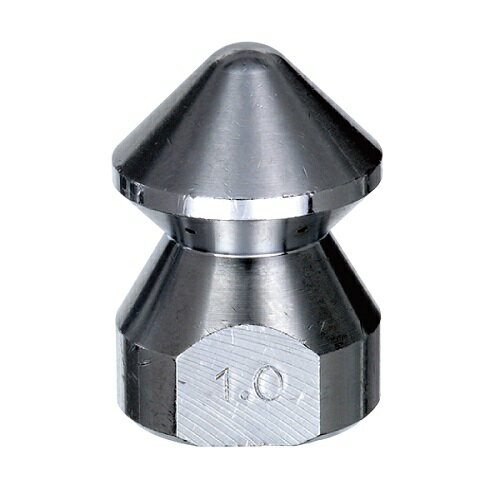 【直送品】 永田製作所 洗管ノズル G1/4Xφ1.0X6孔 (1261200)