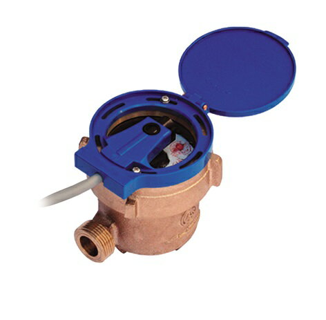 【ポイント10倍】【直送品】 愛知時計電機 パルス出力式水道メーター FMDS13III ガス管用金具付 (上水ネジ)