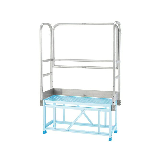 【直送品】 アルインコ 三方手すりセット CSBT114FL 《作業台用手すりオプション》