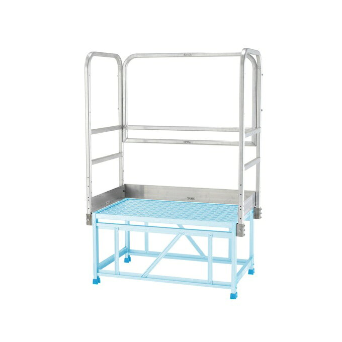【ポイント5倍】【直送品】 アルインコ 三方手すりセット CSBT116FL 《作業台用手すりオプション》
