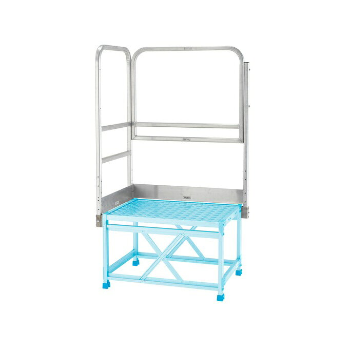 【ポイント10倍】【直送品】 アルインコ 正面付片手すりセット CSBT186CL 《作業台用手すりオプション》